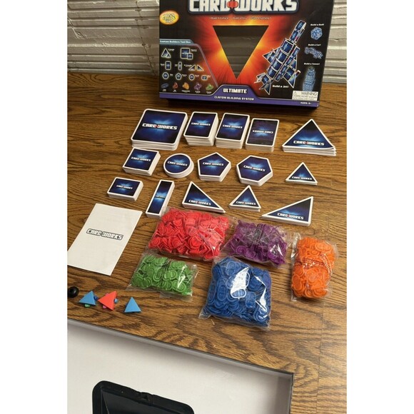 Card Works Ultimate Custom Card House Building System Clip Jet Card Game - Picture 10 of 13